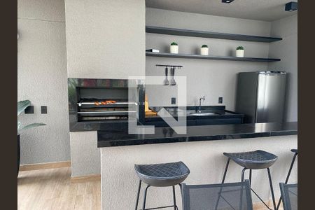 Apartamento para alugar com 35m², 1 quarto e 1 vaga Apartamento para alugar com 35m², 1 quarto e 1 vagaÁrea comum - Churrasqueira