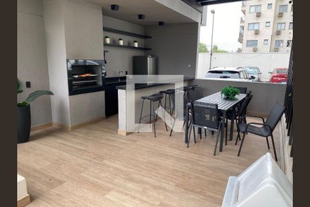 Apartamento para alugar com 35m², 1 quarto e 1 vaga Apartamento para alugar com 35m², 1 quarto e 1 vagaÁrea comum - Churrasqueira