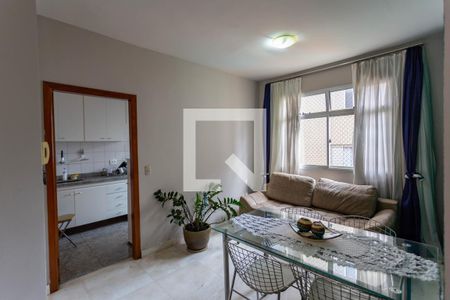 Sala de apartamento à venda com 2 quartos, 136m² em Buritis, Belo Horizonte