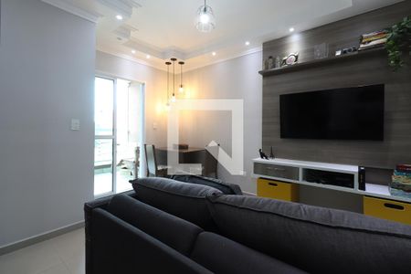 Sala de apartamento à venda com 2 quartos, 47m² em Paraíso, Santo André