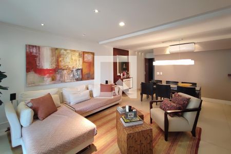 Sala de Estar de apartamento à venda com 2 quartos, 127m² em Cambuí, Campinas