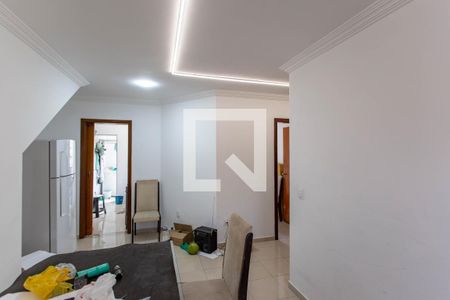 Sala de apartamento à venda com 3 quartos, 91m² em Paquetá, Belo Horizonte