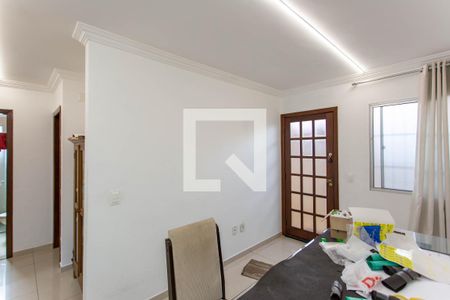 Sala de apartamento à venda com 3 quartos, 91m² em Paquetá, Belo Horizonte