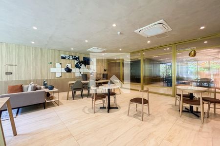 Studio à venda com 27m², 1 quarto e sem vagaÁrea comum - Coliving e coworking