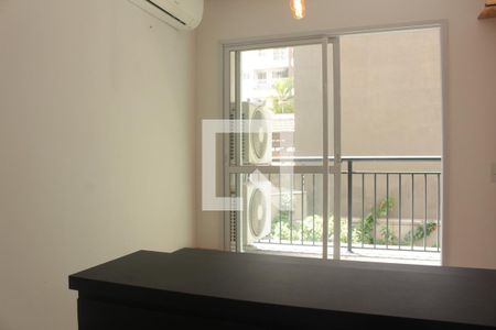 sala de apartamento para alugar com 1 quarto, 28m² em República, São Paulo