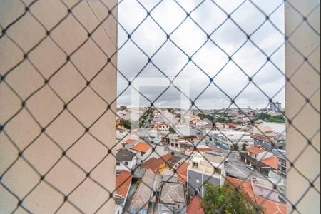 Vista Sala de apartamento à venda com 2 quartos, 59m² em Vila Alzira, Santo André