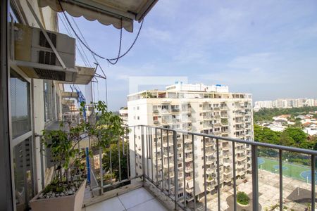 Varanda de apartamento à venda com 1 quarto, 59m² em Barra da Tijuca, Rio de Janeiro