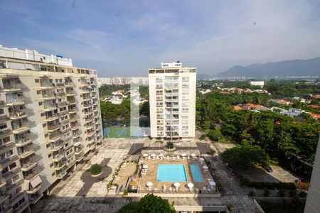 Vista da Varanda de apartamento à venda com 1 quarto, 59m² em Barra da Tijuca, Rio de Janeiro