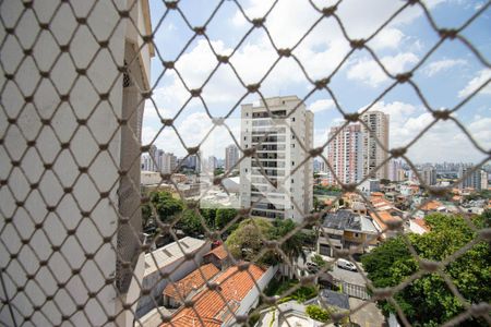 Varanda da Sala - Vista  de apartamento para alugar com 3 quartos, 80m² em Vila Dom Pedro I, São Paulo