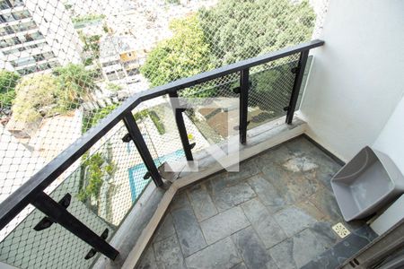Varanda da Sala de apartamento para alugar com 3 quartos, 80m² em Vila Dom Pedro I, São Paulo