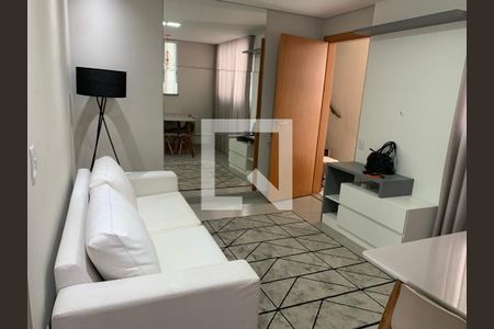 Sala de apartamento para alugar com 2 quartos, 45m² em Bandeirantes (pampulha), Belo Horizonte