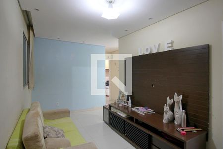 Sala de apartamento para alugar com 3 quartos, 55m² em Buritis, Belo Horizonte