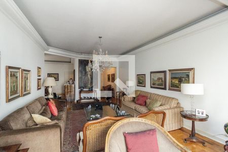 Sala de apartamento para alugar com 3 quartos, 218m² em Santa Cecilia, São Paulo