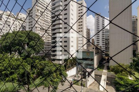 Vista da Sala de apartamento para alugar com 3 quartos, 218m² em Santa Cecilia, São Paulo