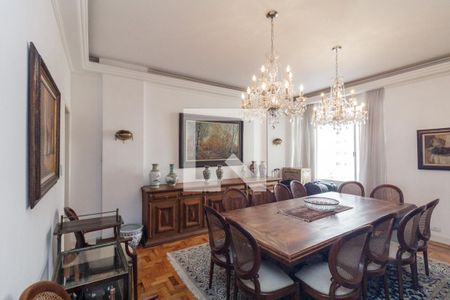 Sala de Jantar de apartamento para alugar com 3 quartos, 218m² em Santa Cecilia, São Paulo