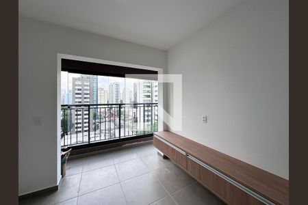 Sala de apartamento para alugar com 1 quarto, 35m² em Campo Belo, São Paulo