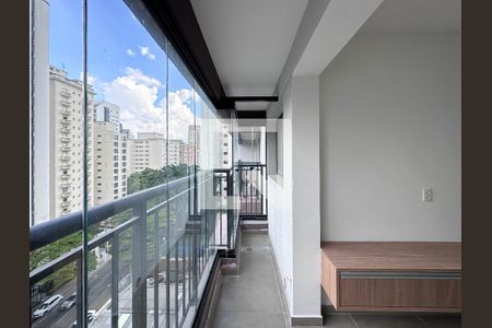 Sacada de apartamento para alugar com 1 quarto, 35m² em Campo Belo, São Paulo