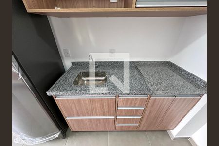 Sala/Cozinha de apartamento para alugar com 1 quarto, 35m² em Campo Belo, São Paulo