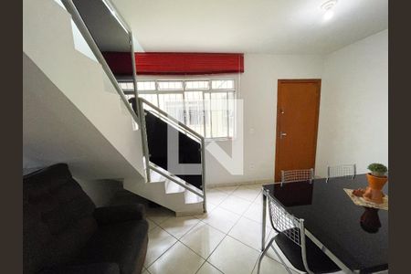 Sala de apartamento à venda com 3 quartos, 117m² em Darcy Vargas, Belo Horizonte