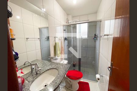 Banheiro Social de apartamento à venda com 3 quartos, 117m² em Darcy Vargas, Belo Horizonte