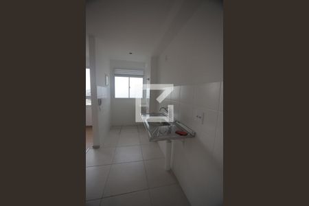 Cozinha e Área de Serviço de apartamento para alugar com 2 quartos, 42m² em Santa Maria, Belo Horizonte