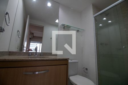 Banheiro de apartamento à venda com 1 quarto, 48m² em Brooklin, São Paulo