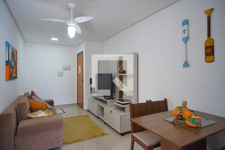 Sala de apartamento para alugar com 2 quartos, 64m² em Ingleses do Rio Vermelho, Florianópolis