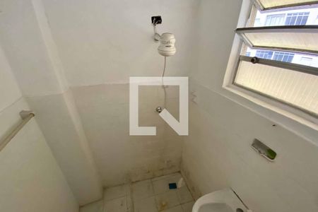 Banheiro de kitnet/studio à venda com 1 quarto, 30m² em Glória, Rio de Janeiro