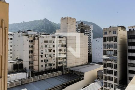 Vista do Quarto de apartamento para alugar com 1 quarto, 55m² em Copacabana, Rio de Janeiro