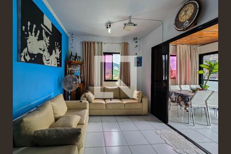 Sala de apartamento para alugar com 3 quartos, 200m² em Balneario Cidade Atlantica, Guarujá