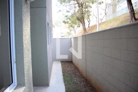 Area Privativa Sala de apartamento à venda com 2 quartos, 55m² em Diamante (barreiro), Belo Horizonte