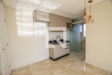 Sala / Cozinha de apartamento para alugar com 2 quartos, 43m² em Jardim Brasilia, São Paulo