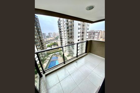 Varanda da Sala de apartamento para alugar com 1 quarto, 43m² em Cachambi, Rio de Janeiro