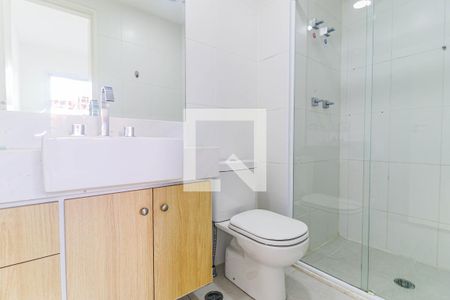 Banheiro de apartamento para alugar com 1 quarto, 30m² em Santo Amaro, São Paulo