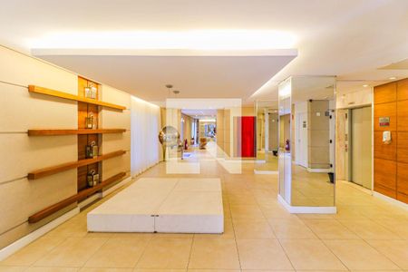 Área comum - Hall de apartamento para alugar com 1 quarto, 30m² em Santo Amaro, São Paulo