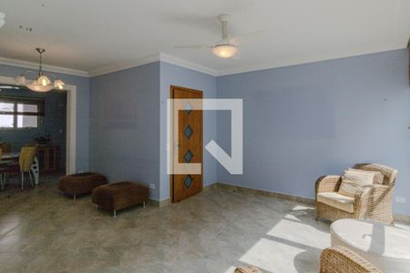 Sala de apartamento para alugar com 4 quartos, 140m² em Barra Funda, Guarujá