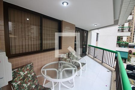 Varanda da Sala de apartamento para alugar com 2 quartos, 80m² em Barra da Tijuca, Rio de Janeiro
