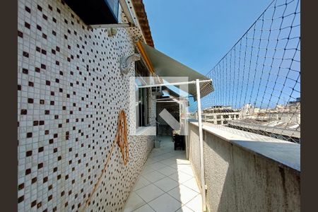 Varanda  de apartamento à venda com 3 quartos, 156m² em Copacabana, Rio de Janeiro