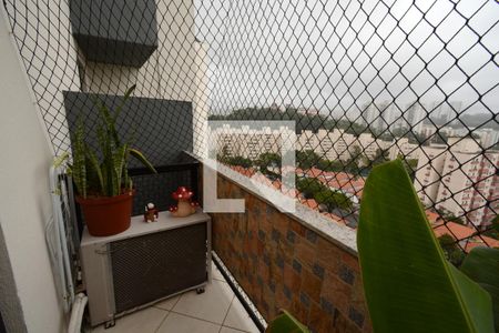 Varanda da Sala de apartamento à venda com 3 quartos, 120m² em Jardim Luanda, São Paulo