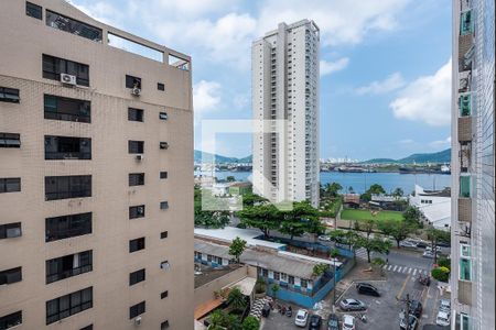 Vista de apartamento para alugar com 2 quartos, 75m² em Ponta da Praia, Santos