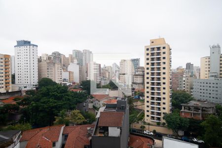 Varanda - Vista de kitnet/studio à venda com 2 quartos, 50m² em Bela Vista, São Paulo