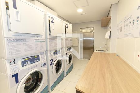 Studio para alugar com 25m², 1 quarto e sem vagaÁrea comum - Lavanderia