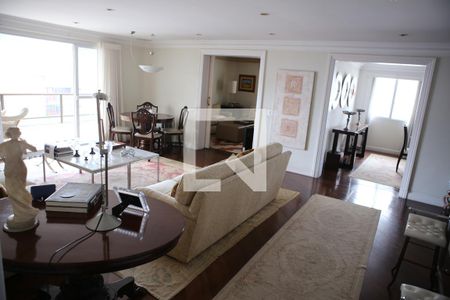 Sala de apartamento para alugar com 4 quartos, 322m² em Vila Morumbi, São Paulo