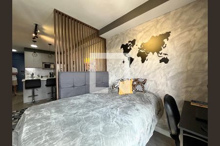 Quarto  de apartamento para alugar com 1 quarto, 29m² em Mirandópolis, São Paulo