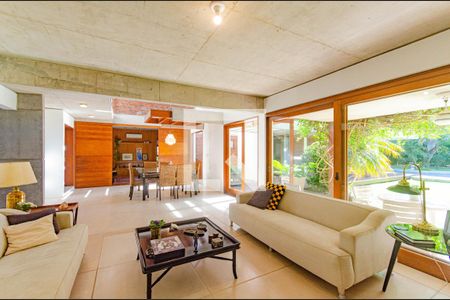 Sala de Estar e Jantar de casa de condomínio para alugar com 4 quartos, 435m² em Cavalhada, Porto Alegre