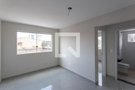 Sala de apartamento à venda com 2 quartos, 50m² em Letícia, Belo Horizonte