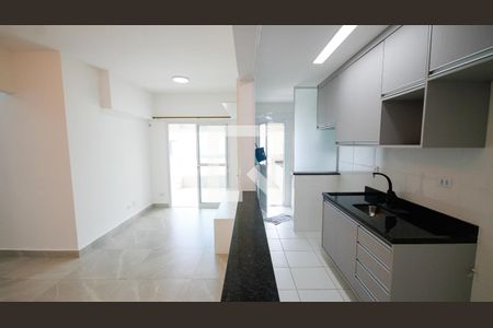 Sala de apartamento para alugar com 2 quartos, 70m² em Nova Mirim, Praia Grande