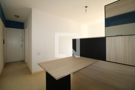 Sala de estar e de jantar de apartamento à venda com 1 quarto, 66m² em Cambuí, Campinas