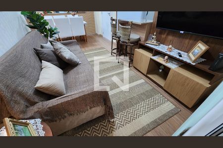 Detalhe Sala de apartamento para alugar com 3 quartos, 84m² em Marapé, Santos