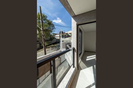 Varanda da Sala de casa à venda com 3 quartos, 125m² em Vila Junqueira, Santo André